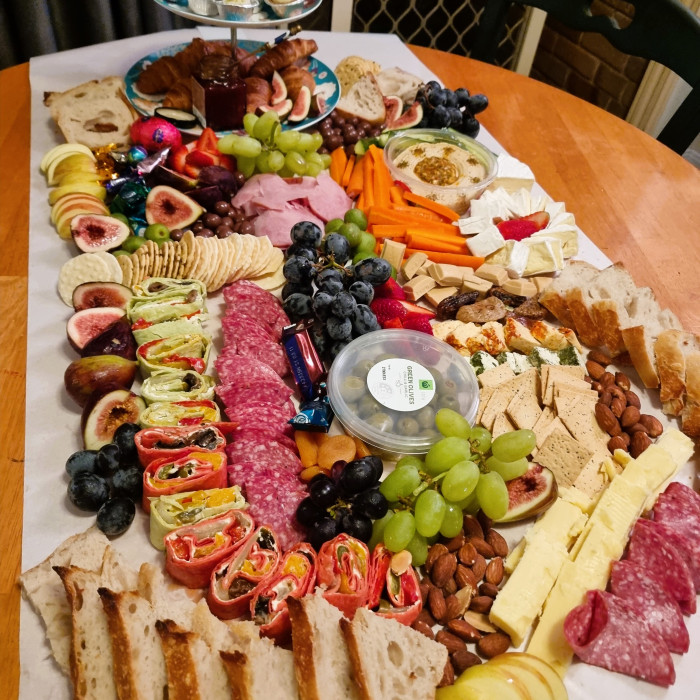 the graze table | laura fox catering | selby, north... Grazing Table - Saffron Catering